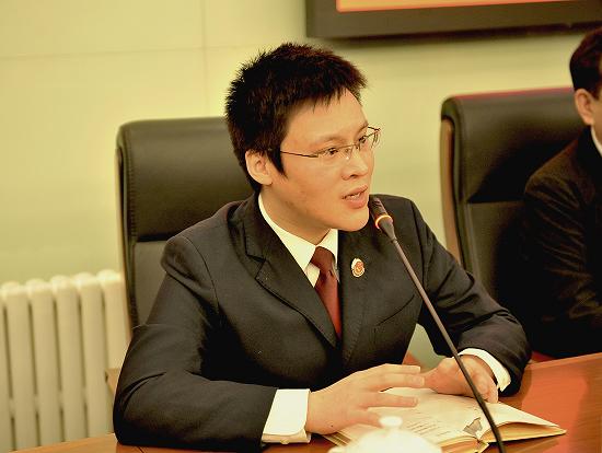 首都政法先锋赵鹏先进事迹新闻发布会在市检一分院召开