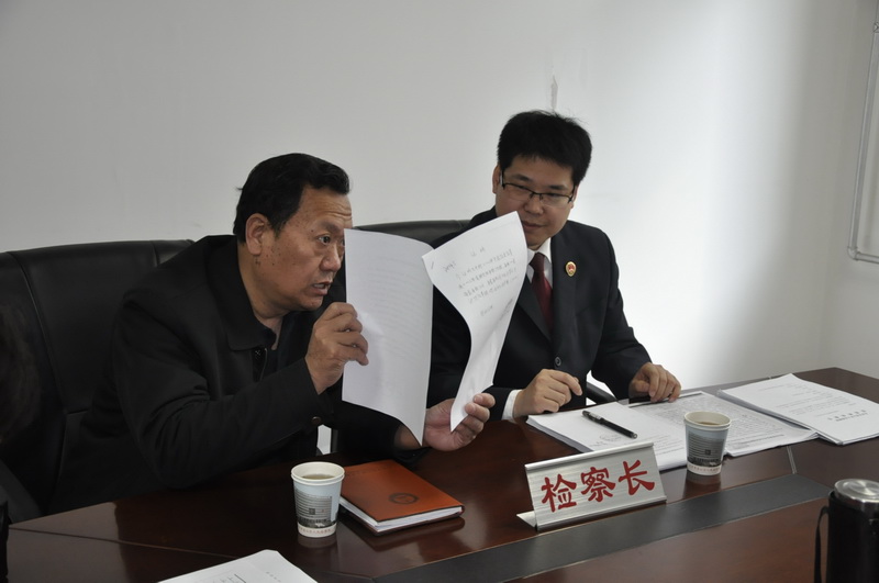 房山区检察院维护"两会"期间区域稳定接待上访户图片