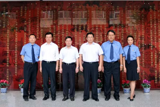 北京市检察院党组书记,检察长敬大力到大兴院,石景山院调研指导工作
